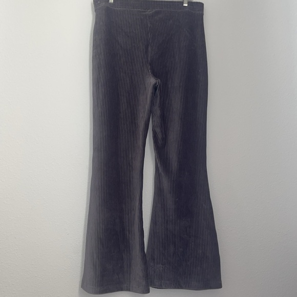 Aerie Groove On Velour Rib Flared High Rise Pants Size Women's size XL - Picture 6 of 6
